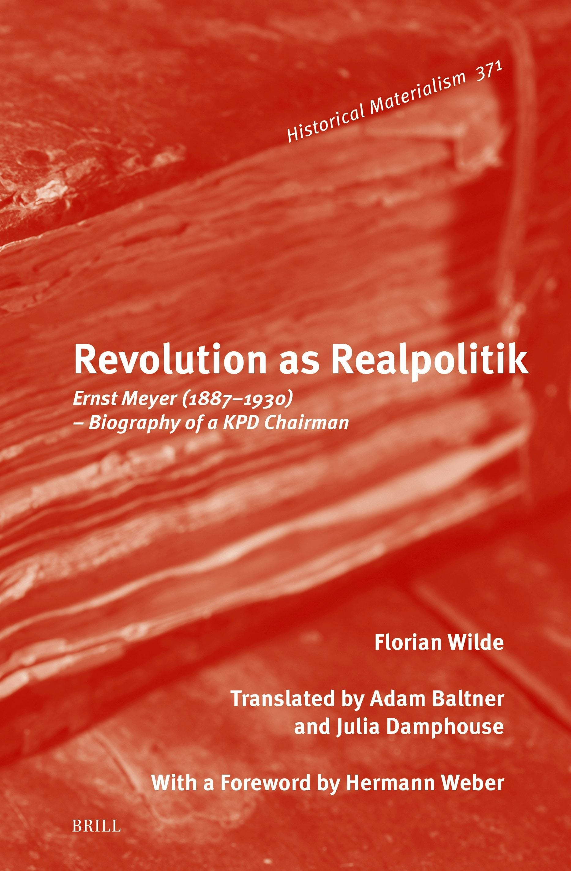 Book cover image for Revolution as Realpolitik ISBN: 9789004515352